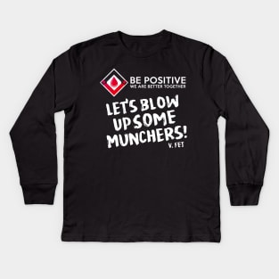 Munchers Kids Long Sleeve T-Shirt